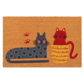 Durvju paklājiņš Relaxdays 10053990_851, 60 × 40 × 1,5 cm