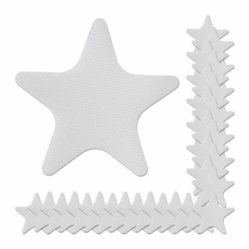 Dušas uzlīmes Relaxdays 10045261.0, 30 gab, 10 × 10,5 cm