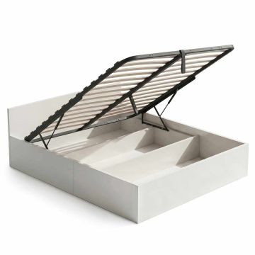 Divguļamā gulta AkordV2, 160 × 200 cm, Balta, 167 × 205 × 68 cm