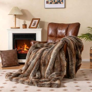 Double-sided blanket, 60 × 80 in