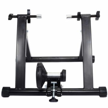 Bike trainer, foldable, Black, 54.6 × 20.1 × 46.2 cm