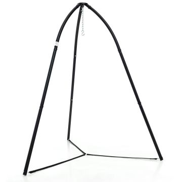 Pakaramā krēsla statīvs 200x218cm, melnā krāsā