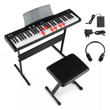 Electric keyboard, 61 keys, 90.5 × 23 × 5.5 cm
