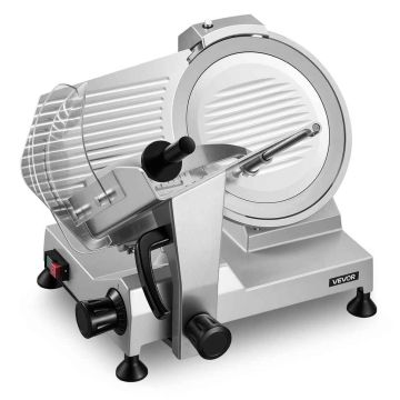 Elektriska gaļas griezējmašīna VEVOR SY-300A, 400 W, 0–15 mm, 550 × 450 × 420 mm