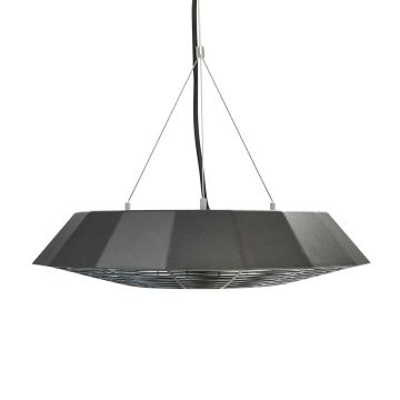 Elektriskais griestu infrasarkano staru sildītājs TunaBone TB2068C-01, 1 jaudas līmenis, 45,3 × 10 × 45,3 cm