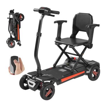 Elektrisks mobilitātes skūteris VEVOR N3473, 4 riteņi, automātiska salocīšana