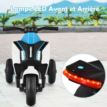 Electric children's scooter, 3 wheels, 80.5 × 51.5 × 41 cm