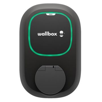 Elektromobiļa uzlādes stacija Wallbox Pulsar MAX Socket, 22 kW, Melna