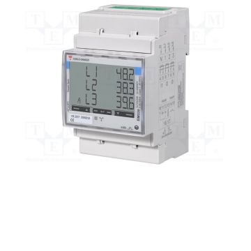Enerģijas skaitītājs Carlo Gavazzi EM330, trīsfāžu, 400 V, 5 A, RS485 Modbus