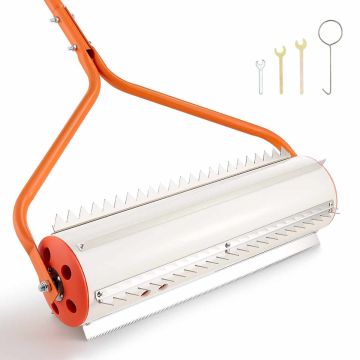 Ezera nezāļu veltnis VEVOR DBS-18ft, 6 zobi, 5 rokturi, 5600 × 681 × 220 mm