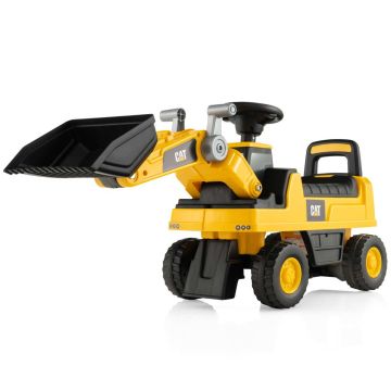 Bērnu traktors stumjamais 88x30x49cm, dzeltens/melns