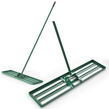Zāles izlīdzināšanas rags 106x25x170cm, zaļā krāsā