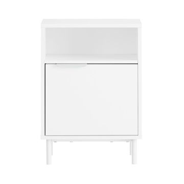 Прикроватная тумбочка 40x35x57см., белого цвета