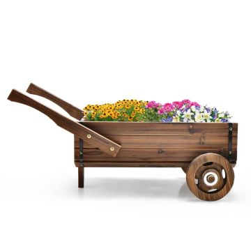 Pacelta dobe 81x40x38,5cm, brūnā krāsā