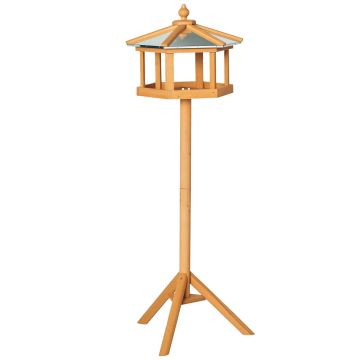 Putnu barotava PawHut 40x113cm, gaiši brūna
