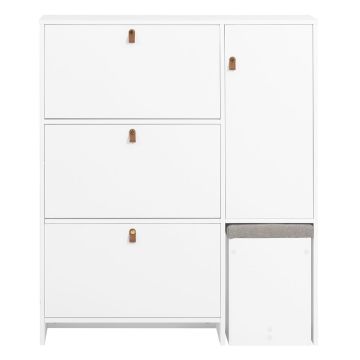 Тумба для обуви 95x30x121см., в различных цветах