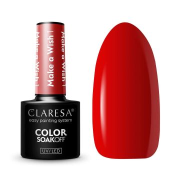 Гель-лак CLARESA Make a Wish 1, Красный