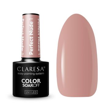 Gēla nagu laka CLARESA PERFECT NUDE 1