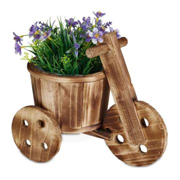 Puķu velosipēds Relaxdays 10037612.0, 25 × 30 × 16,5 cm