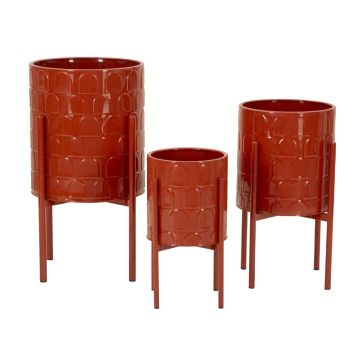 Puķu statīvi Archy, 3 gab, 36 × 56,5 × 36 cm, 30 × 48,5 × 30 cm, 24 × 37,5 × 24 cm