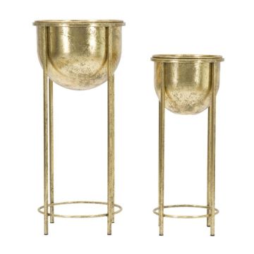Gėlių stovai Glam, 2 vnt, Ø 27 × 62 cm ir Ø 21,5 × 52 cm