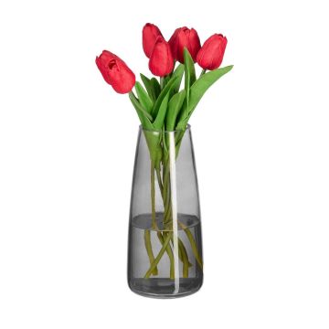 Ziedu vāze Relaxdays 10050100_111, 1,5 l, Ø 12 × 25 cm