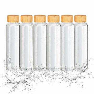Ūdens pudeles Relaxdays 10042261.0, 6 gab., 500 ml, Ø 7,5 × 24 cm