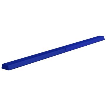Балансировочная гимнастическая балка Sportnow 236x15x6,5см, синего цвета