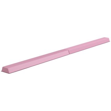 Спортивный гимнастический балансир Sportnow 236x15x6,5см, розовый