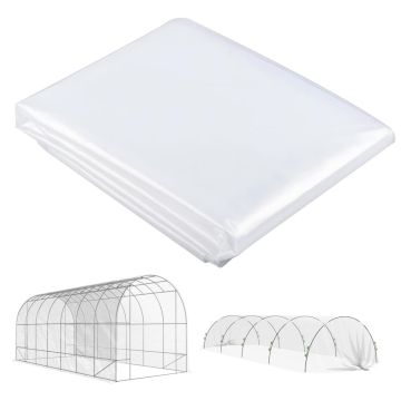 Caurspīdīgs rezerves plēves segums siltumnīcai Outsunny 600x1000cm