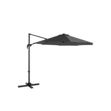 Āra/konsoles saulessargs Ø 300 cm, pelēks