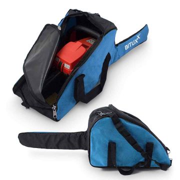 Ķēdes zāģu transportēšanas soma Bituxx, līdz 90 cm, 32 × 22 cm