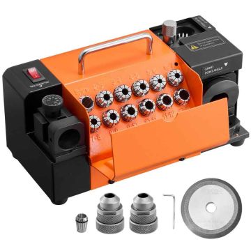 Точило для сверл VEVOR MR-13A, 3–15 мм, 13 цанг, 290 × 160 × 140 мм
