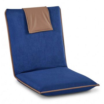 Grīdas krēsls VEVOR QX-0408C, 6 regulējamas pozīcijas, 46 × 17 × 49 cm