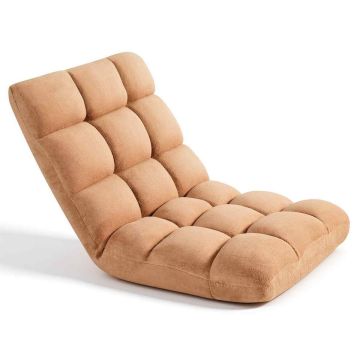 Grīdas krēsls VEVOR QX-1304-8, 14 pozīcijas, 52 × 14 × 104 cm