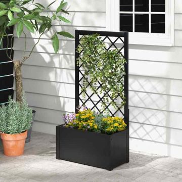 Raised bed trellis