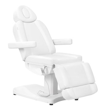 Косметологическое кресло Azzurro 803D, 3 привода, Белый