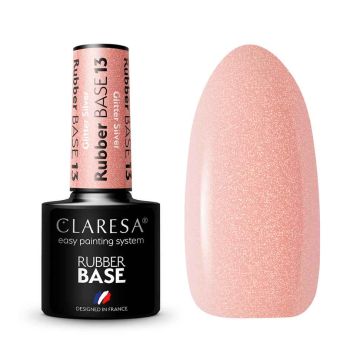 Gumijas bāze hibrīda manikīram CLARESA RUBBER BASE 13, 5 g