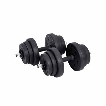 Atsvaru komplekts 20 kg, melns