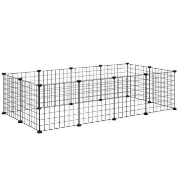 Вольер для животных PawHut 106x73x36см, черного цвета