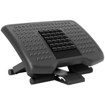 Kāju balsts Homcom 46x35x17cm, melns