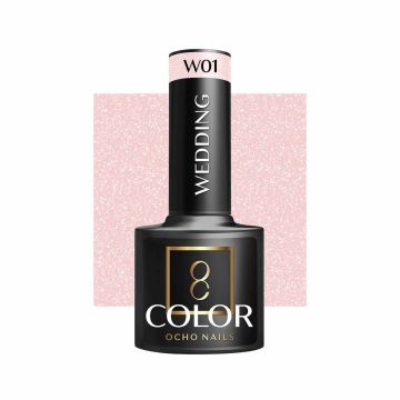 Hibrīda gēla laka OCHO NAILS, 5 g, Rozā