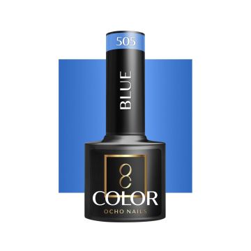 Hibrīda gēla laka OCHO NAILS BLUE, 505