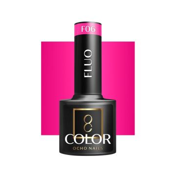 Гибридный гель-лак OCHO NAILS FLUO F06