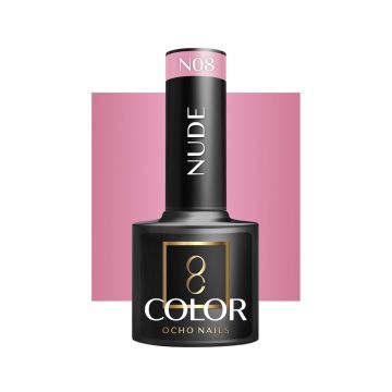 Hibrīda gēla laka OCHO NAILS NUDE, N08