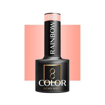Hibrīda gēla laka OCHO NAILS RAINBOW R03