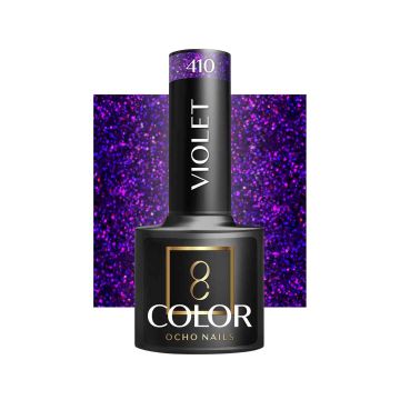 Hibrīda gēla laka OCHO NAILS, Violeta