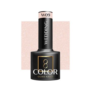 Hibrīda gēla laka OCHO NAILS WEDDING W09
