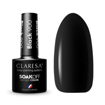 Гибридный лак для ногтей CLARESA BLACK 900