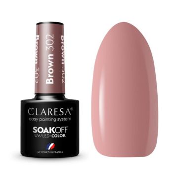 Гибридный лак для ногтей CLARESA BROWN 304